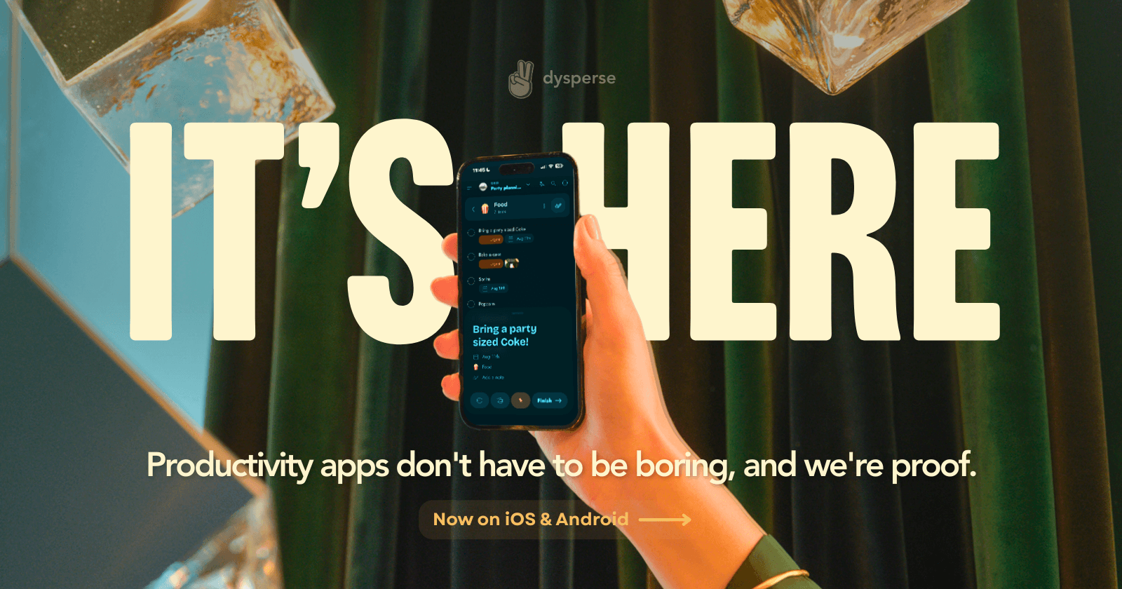 From Home Inventory to Productivity Platform: Dysperse is Now Live